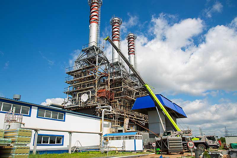 Planned repair of the Ural gas turbine power plant